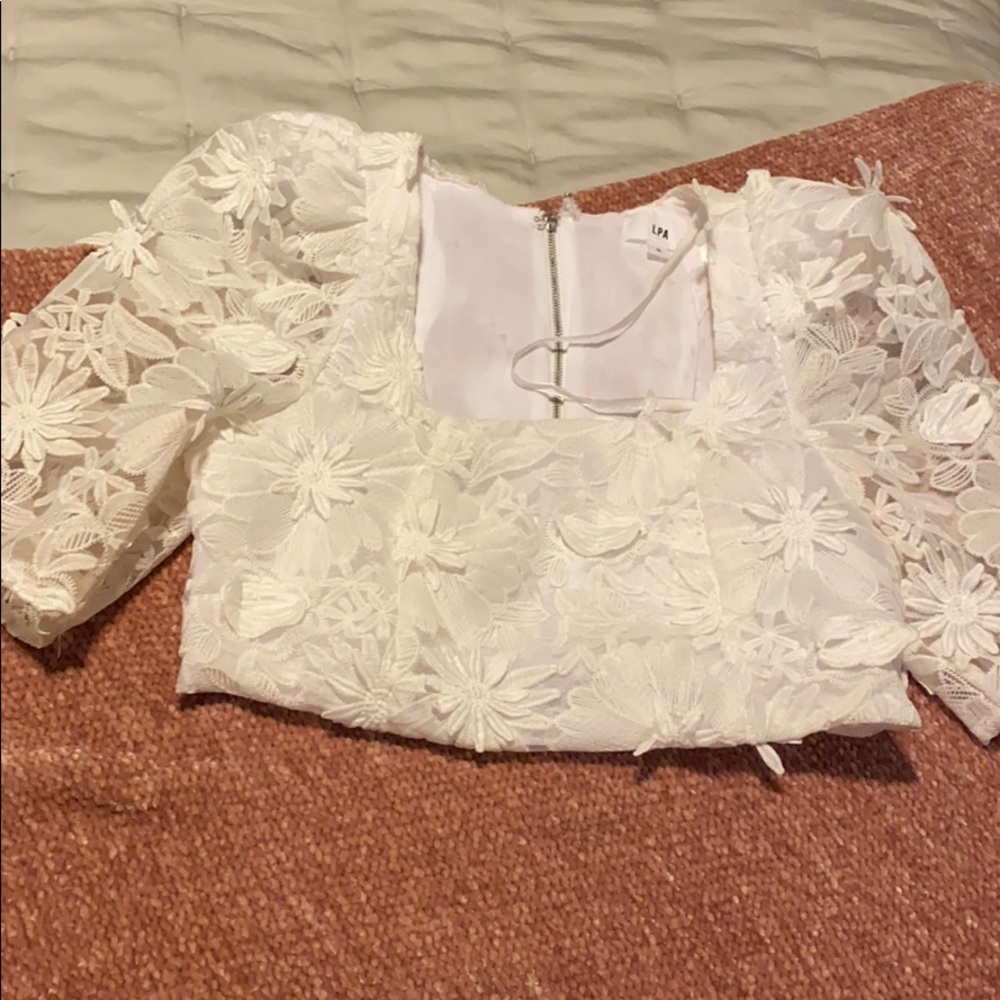 Two piece white set - Picture 4 of 5